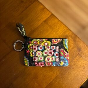 Vera Bradley Keychain ID Wallet NWOT